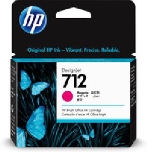 HP 712 Magenta DesignJet Druckerpatrone - 29 ml - Standardertrag - Tinte auf Farbstoffbasis - 29 ml - 1 Stück(e) - Einzelpackung